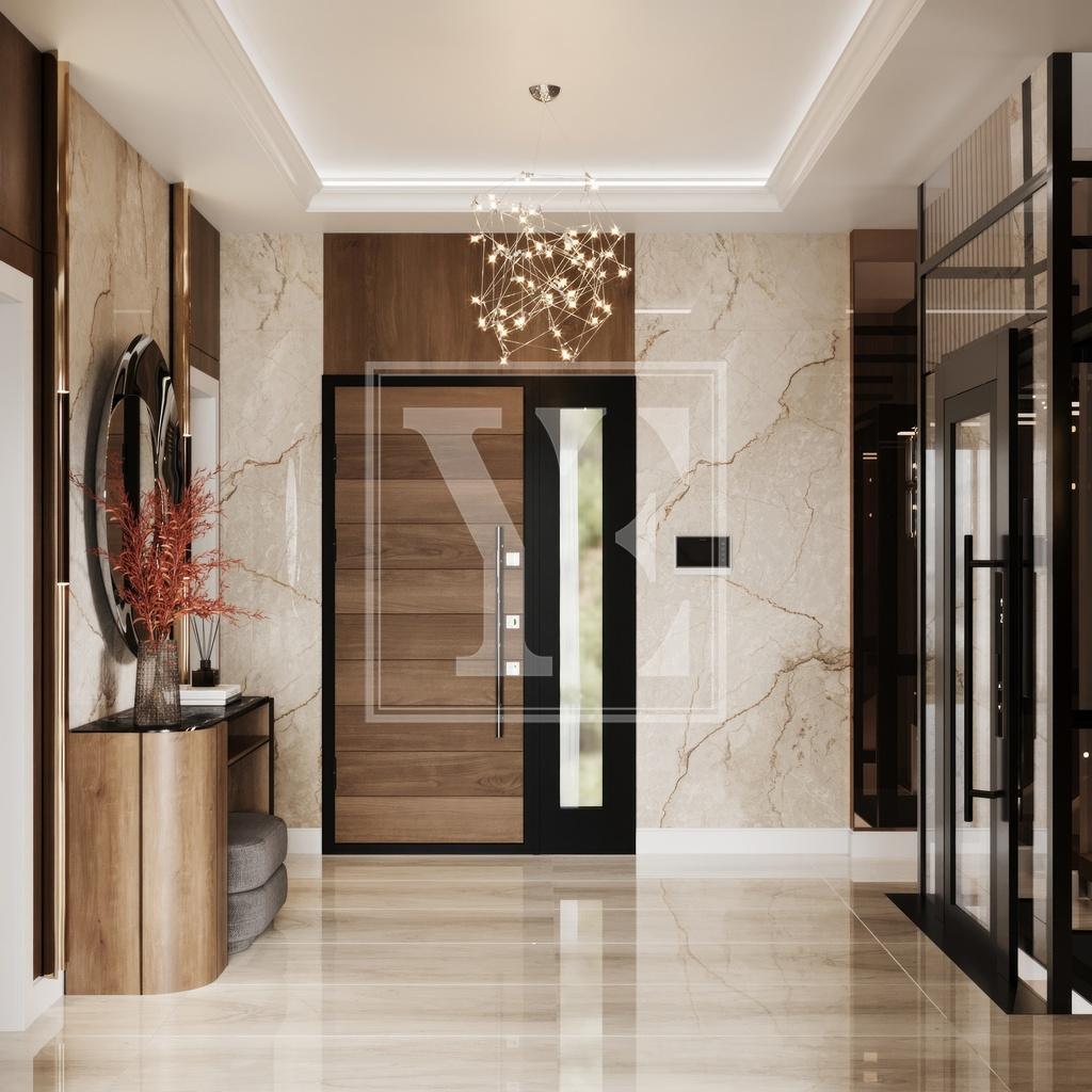 Luxury 4+1 sea view villa in Tepe