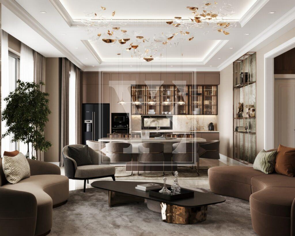 Luxury 4+1 sea view villa in Tepe