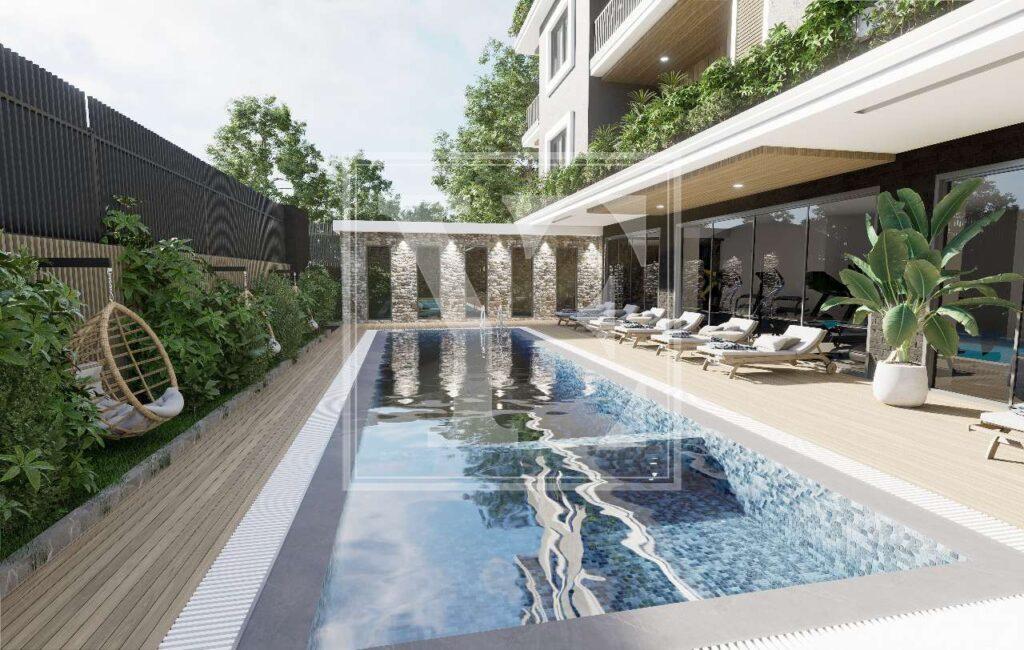 Luxury 2-bedroom apartment in Mahmutlar