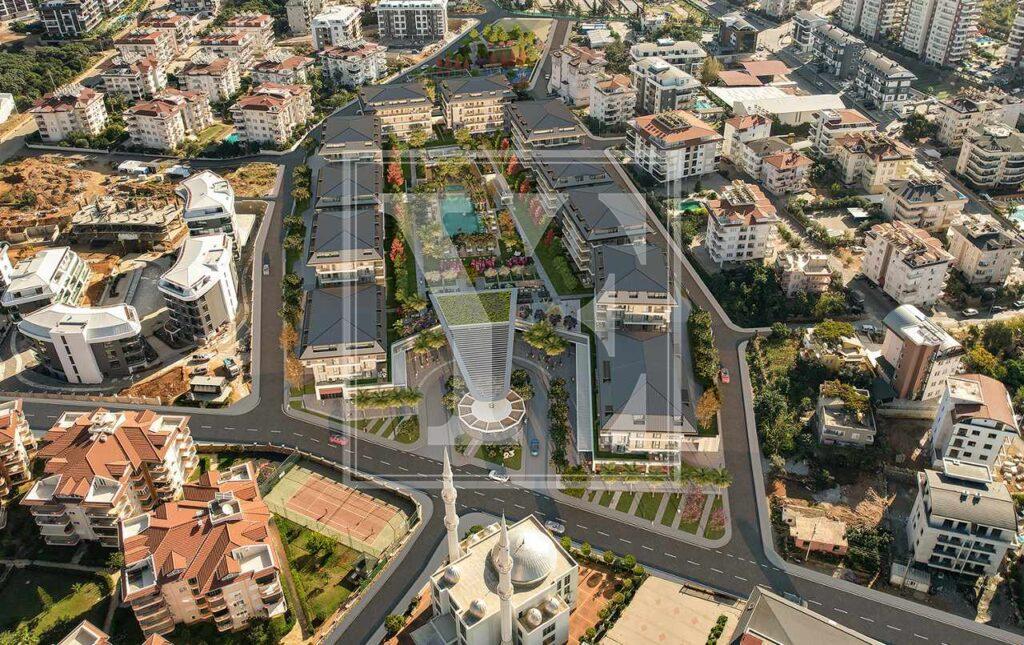 Купить трехкомнатную квартиру в Алании, Оба