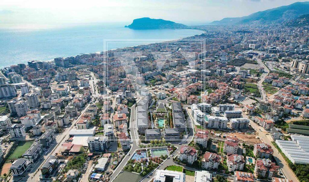 Купить трехкомнатную квартиру в Алании, Оба