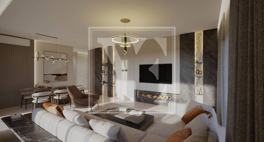 Купить трехкомнатную квартиру в Алании, Оба