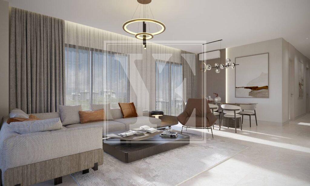 Купить трехкомнатную квартиру в Алании, Оба