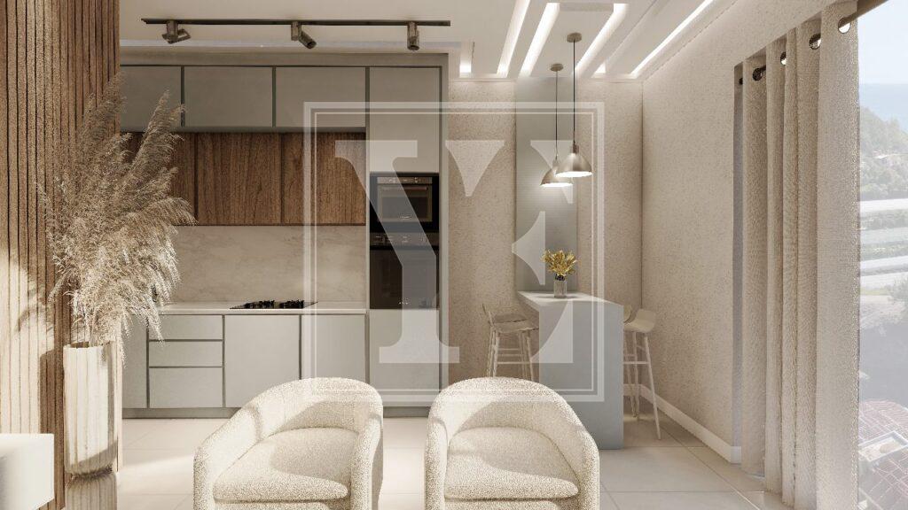 Kaufen Sie eine Wohnung in Alanya mit zwei Schlafzimmern