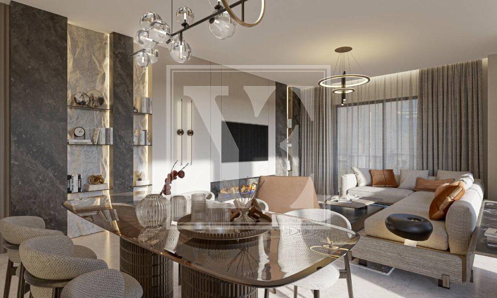 Купить трехкомнатную квартиру в Алании, Оба