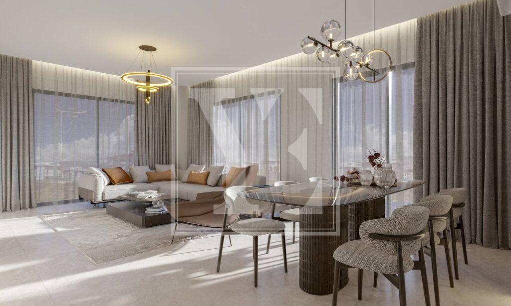 Купить трехкомнатную квартиру в Алании, Оба