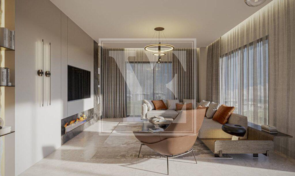 Купить трехкомнатную квартиру в Алании, Оба