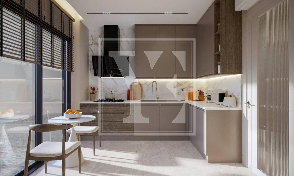 Купить трехкомнатную квартиру в Алании, Оба