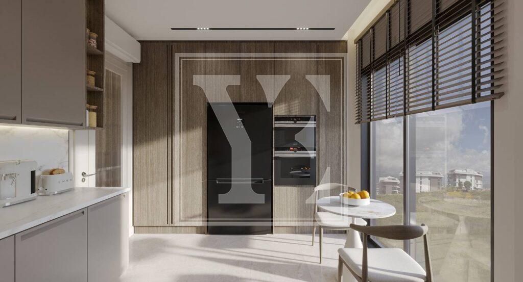 Купить трехкомнатную квартиру в Алании, Оба