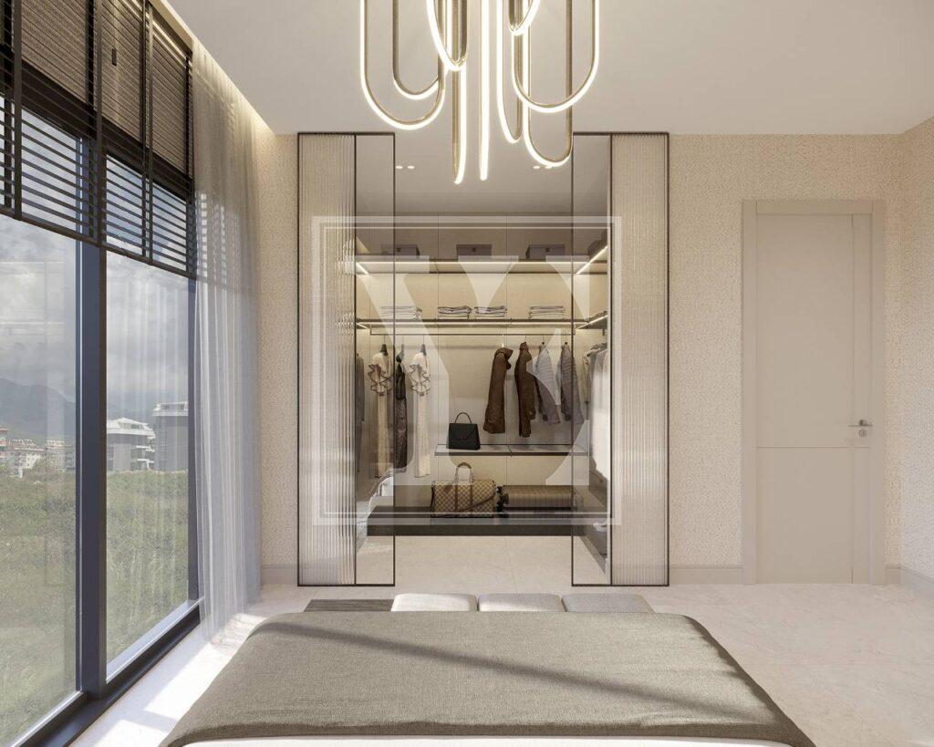 Купить трехкомнатную квартиру в Алании, Оба