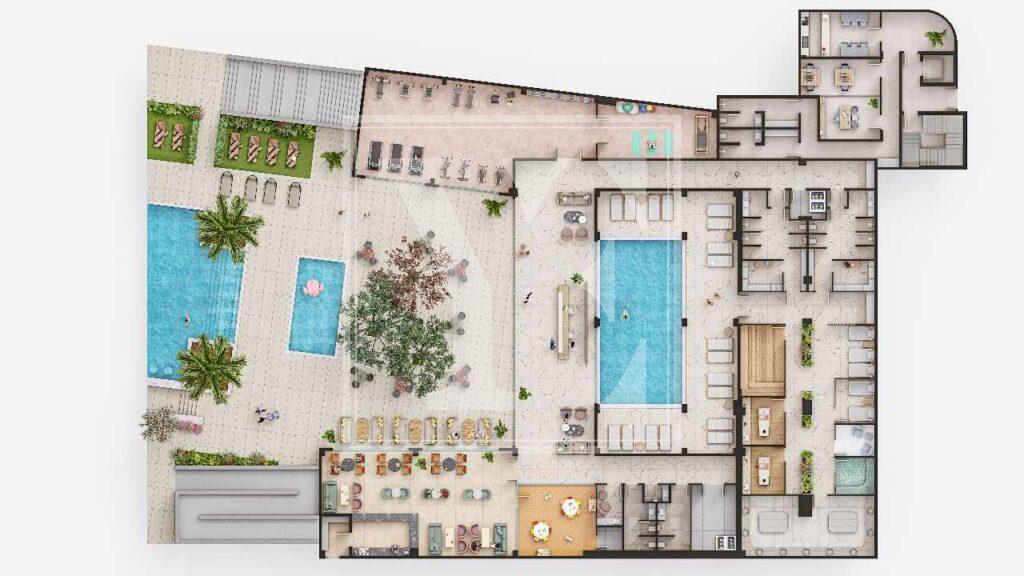 Купить трехкомнатную квартиру в Алании, Оба